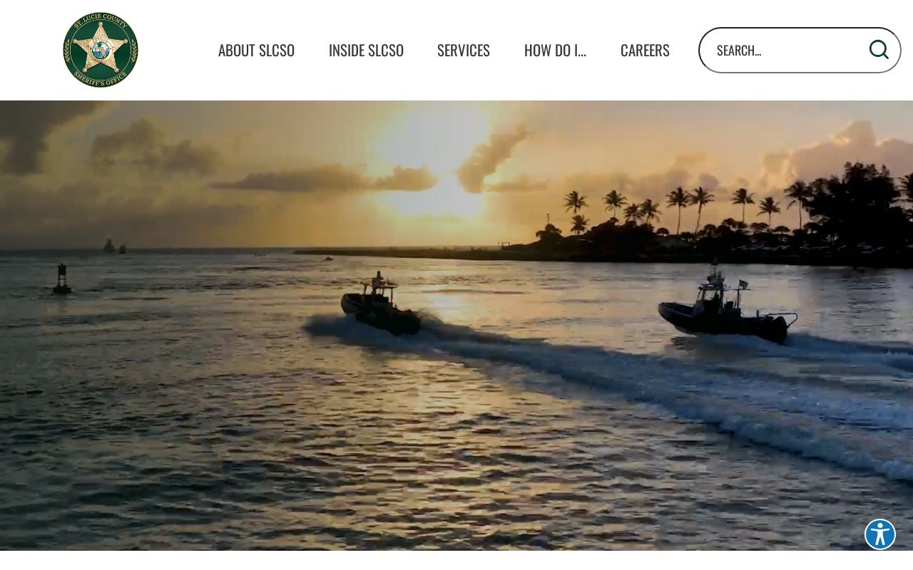 St. Lucie County Sheriff archive search interface